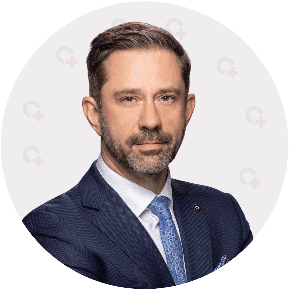 Lekarz dr hab. med. Tomasz Pawłowski, prof. PIM